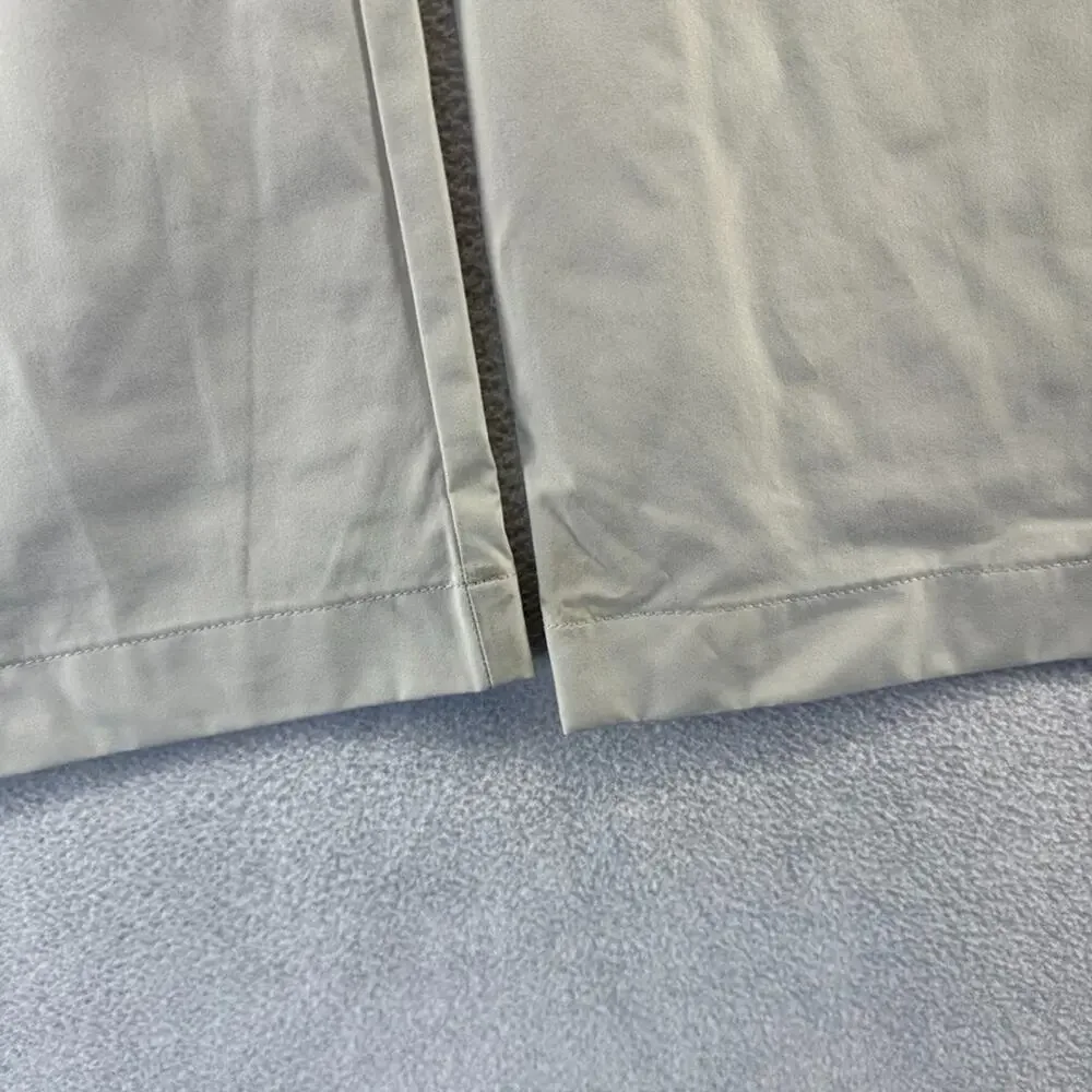 J Crew Pants men's 38x32 Beige tan Tech Performance Golf Wicking Flawed With Tag